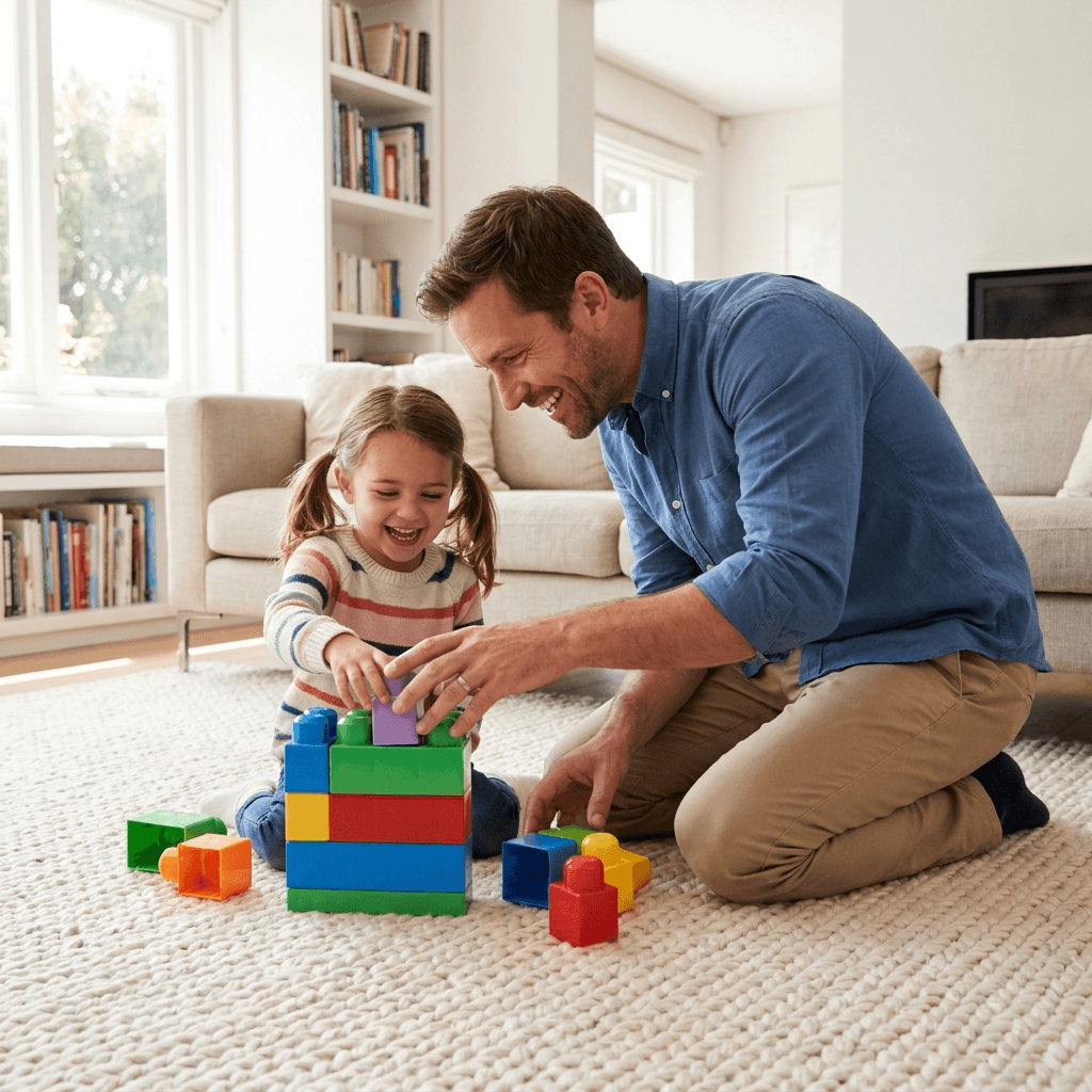 Therapist and child in a one-to-one autism therapy session