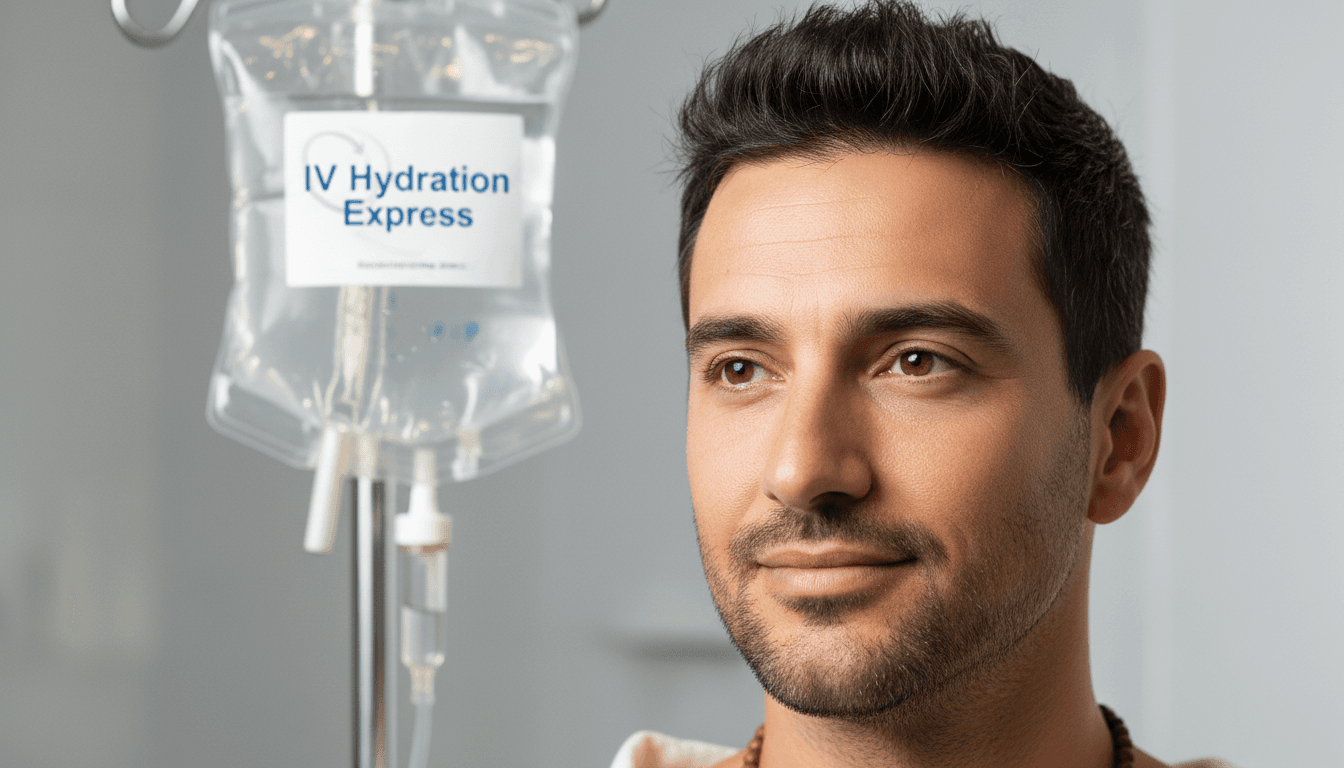 IV Hydration Express في دبي: السعر، ما يتضمنه، وكيفية الحجز في المنزل (2026)