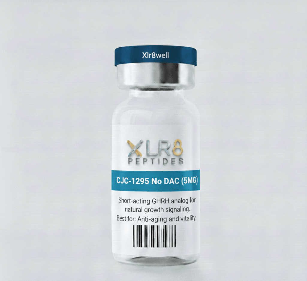 Xlr8well CJC-1295 No DAC (5MG) في دبي: السعر، وما يشمله الخدمة، وكيفية الحجز في المنزل (2026)
