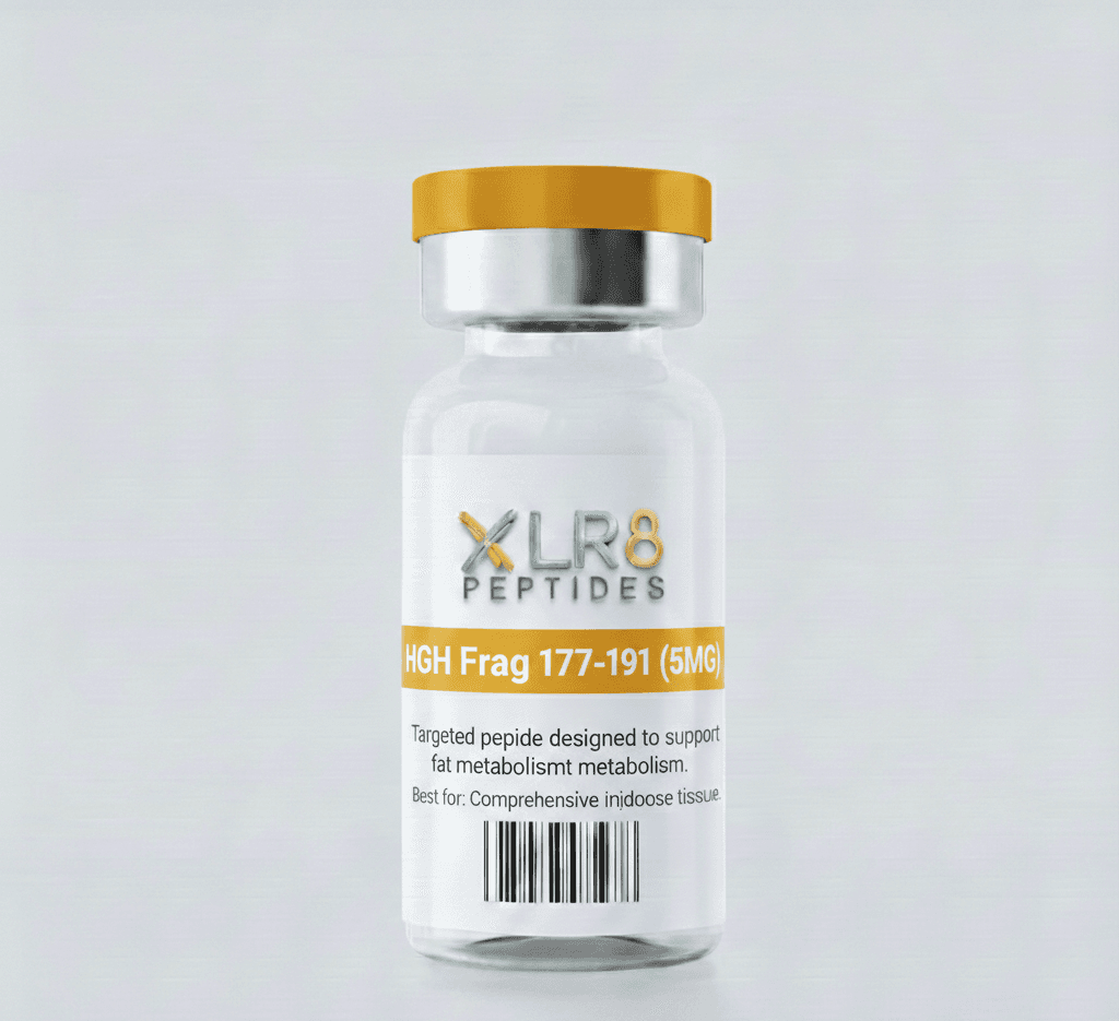 Xlr8well HGH Frag 177-191 (5MG) في دبي: السعر، وما يشمله، وكيفية الحجز المنزلي (2026)